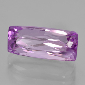 Kunzite pourpre naturelle coupe coussin, 8,42 ct, VS