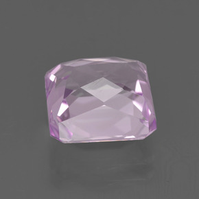 Kunzite rose naturelle taille émeraude, 5,45 ct, VVS-VS