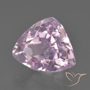 Kunzite Ton rose cerise naturelle Trillion, 9.34 ct, VVS