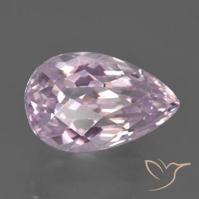 Kunzite Ton rose cerise naturelle En forme de poire, 8.71 ct, VVS-VS