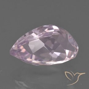 Kunzite Ton rose cerise naturelle En forme de poire, 8.71 ct, VVS-VS