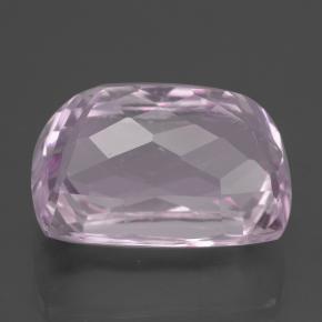 Kunzite Rose naturelle Coupe coussin, 21.36 ct, VVS