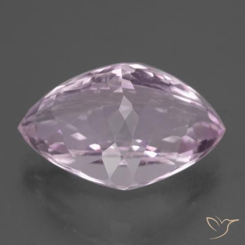 Kunzite rose naturelle trillion, 14,85 ct, VVS