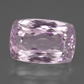 Kunzite rose naturelle coupe coussin, 19,54 ct, VS