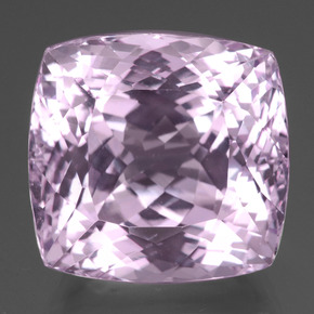 Kunzite Rose naturelle Coupe coussin, 48.41 ct, VVS