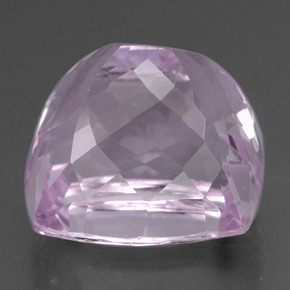 Kunzite Rose naturelle Coupe coussin, 48.41 ct, VVS