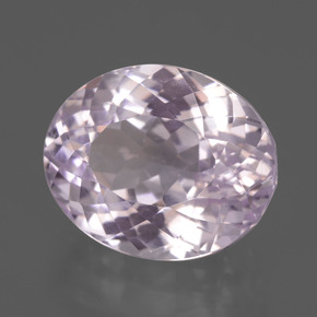 Kunzite Rose naturelle Coupe ovale, 9.48 ct, VVS