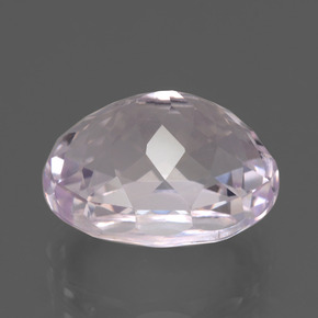 Kunzite Rose naturelle Coupe ovale, 9.48 ct, VVS