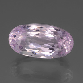 Kunzite Rose naturelle Coupe ovale, 22.39 ct, VVS