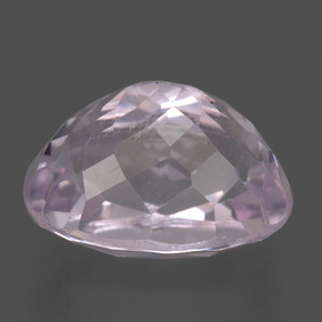 Kunzite Rose naturelle Coupe ovale, 13.80 ct, VVS-VS