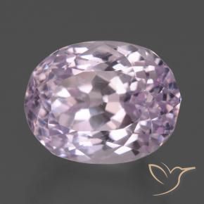 Kunzite Rose moyen-léger naturelle ovale, 13.83 ct, VS
