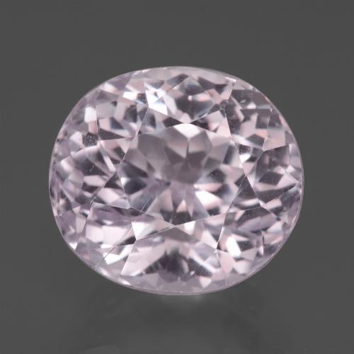 Kunzite rose naturelle coupe ovale, 14,73 ct, VS