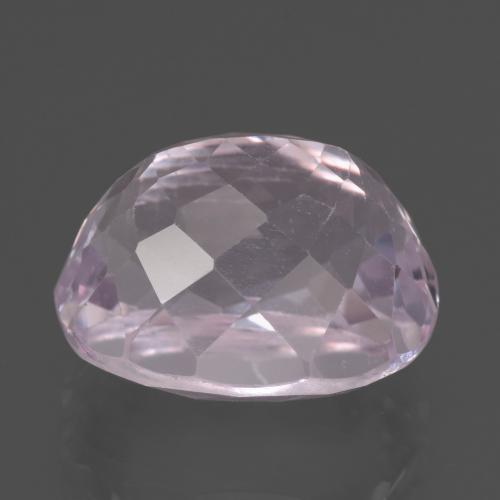 Kunzite rose naturelle coupe ovale, 14,22 ct, VS