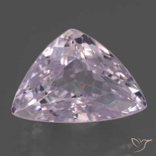 15.92ct Naturel Ton rose très clair Kunzite, Trillion, VS