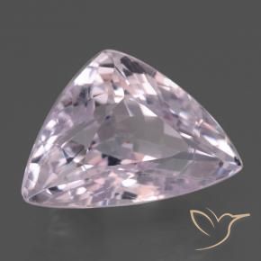 Kunzite Ton rose très clair naturelle Trillion, 15.92 ct, VS