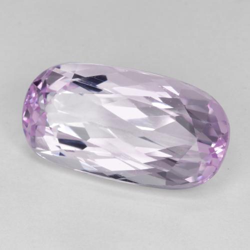 Kunzite Rose royal très clair naturelle Coupe ovale, 15.10 ct, VVS-VS