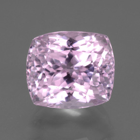 Kunzite rose naturelle coupe coussin, 7,16 ct, VVS-VS