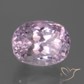 Kunzite Rose moyen-léger naturelle ovale, 11.64 ct, VS