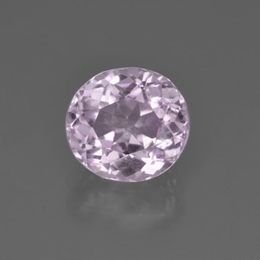Kunzite Rose naturelle Coupe ovale, 3.26 ct, VS