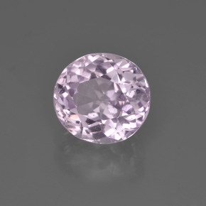 Kunzite Rose naturelle Coupe ovale, 3.26 ct, VS