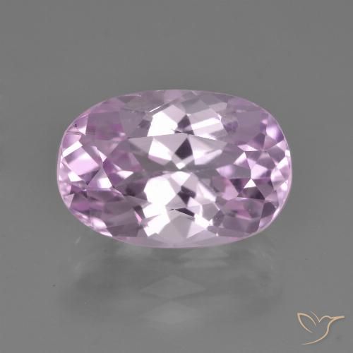 Kunzite Lilas léger naturelle ovale, 5.43 ct, VVS-VS