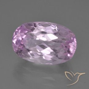 Kunzite Pourpre violet rosâtre naturelle ovale, 7.88 ct, VS-SI