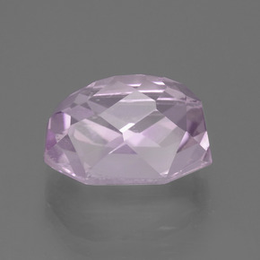 Kunzite pourpre naturelle taille émeraude, 10,20 ct, VS