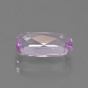 Kunzite rose naturelle taille émeraude, 3,13 ct, VS