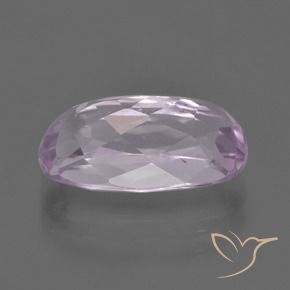 Kunzite Pourpre rosâtre léger naturelle ovale, 6.95 ct, VS