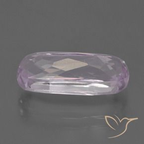 Kunzite Pourpre rosâtre très clair naturelle ovale, 7.13 ct, VS