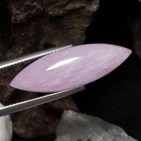 Kunzite Rose Pourpre naturelle Marquise, 17.95 ct, Translucide