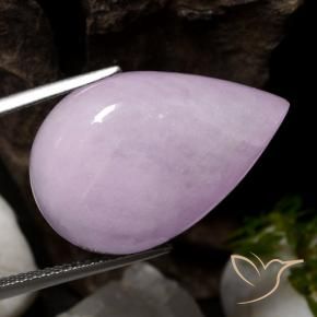 Kunzite Rose moyen-léger naturelle En forme de poire, 26.27 ct, Translucide
