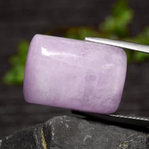 Kunzite violet naturelle coupe coussin, 24,87 ct, translucide