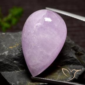 Kunzite Violet clair naturelle En forme de poire, 35.01 ct, Translucide
