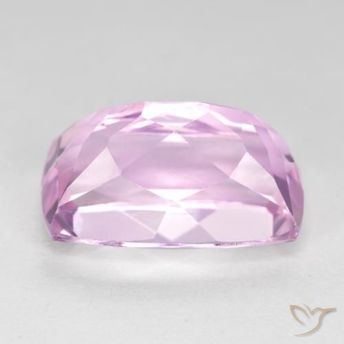 Kunzite Pourpre violet rosâtre naturelle Coussin, 10.60 ct, VS