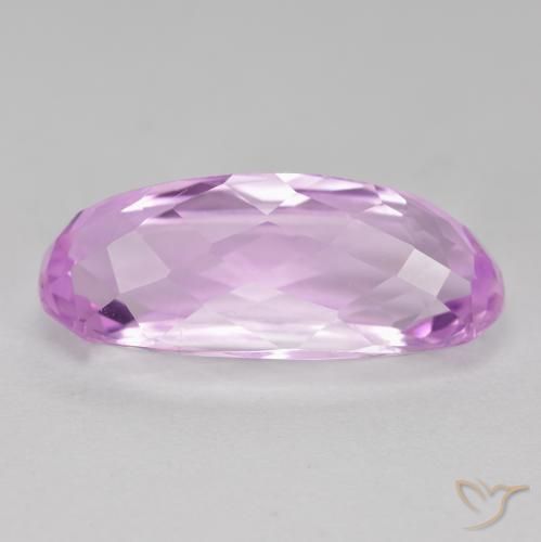 Kunzite Pourpre violet rosâtre naturelle ovale, 11.06 ct, VS