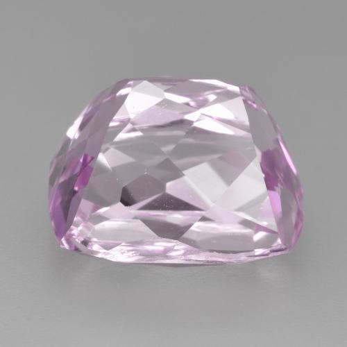 Kunzite Rose pourpre royal naturelle Coupe coussin, 11.60 ct, VS