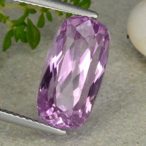 Kunzite rose naturelle coupe coussin, 8,48 ct, VVS-VS