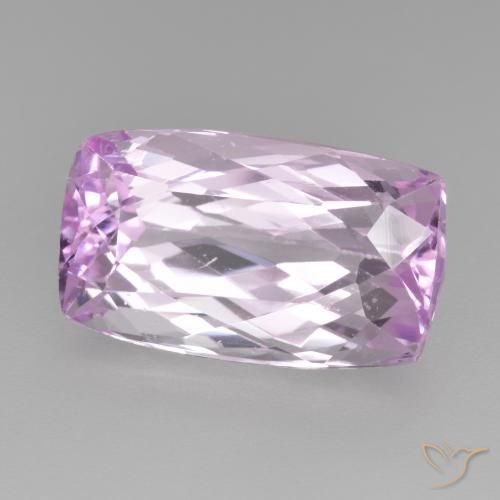 Kunzite Rose Pourpre naturelle Coussin, 10.71 ct, VS