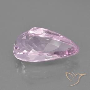 Kunzite Ton rose cerise naturelle En forme de poire, 9.81 ct, VS