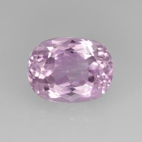 Kunzite Rose clair naturelle Coupe ovale, 6.47 ct, VVS-VS