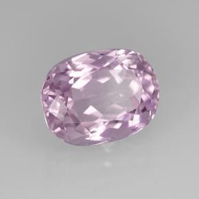 Kunzite Rose clair naturelle Coupe ovale, 6.47 ct, VVS-VS