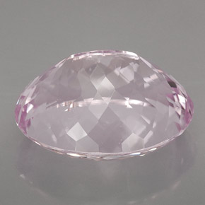 Kunzite rose naturelle coupe ovale, 56,20 ct, SI