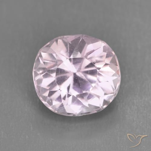 Kunzite Rose très clair naturelle ovale, 3.46 ct, VS