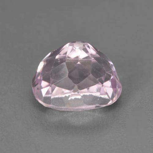 Kunzite rose naturelle coupe ovale, 3,48 ct, VS