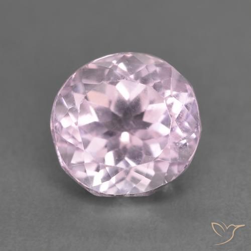 2.54ct Naturel Rose lavande très clair Kunzite, ovale, VS