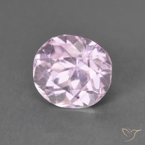 Kunzite Ton rose cerise naturelle ovale, 2.73 ct, VS