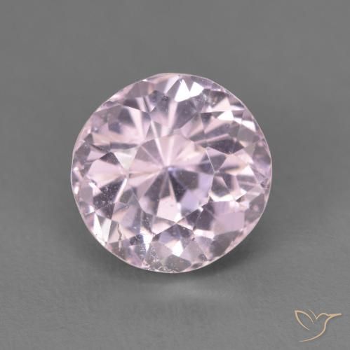 2.56ct Naturel Rose pourpre très clair Kunzite, ovale, VS