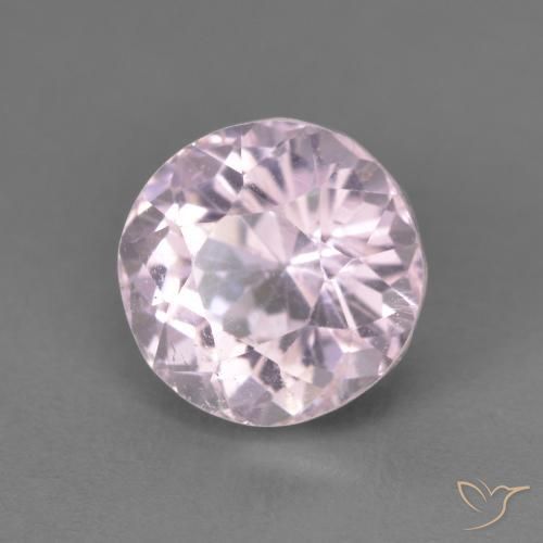 Kunzite Rose pourpre très clair naturelle ovale, 2.56 ct, VS