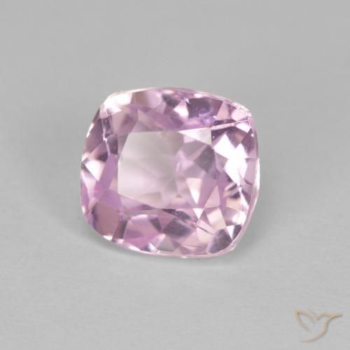 Kunzite Pourpre moyen naturelle Coussin, 3.03 ct, VVS